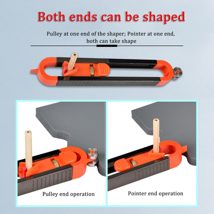 Adjustable Profile Scribing Ruler | Kalsten