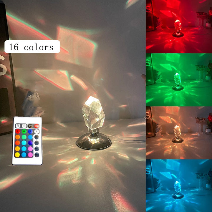 Light Shadow Artificial Diamond Lamp | Kalsten