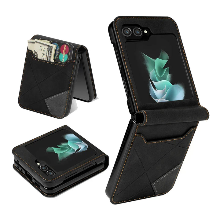 Kalsten | Leather Wallet Case for Samsung Galaxy Z Flip Series