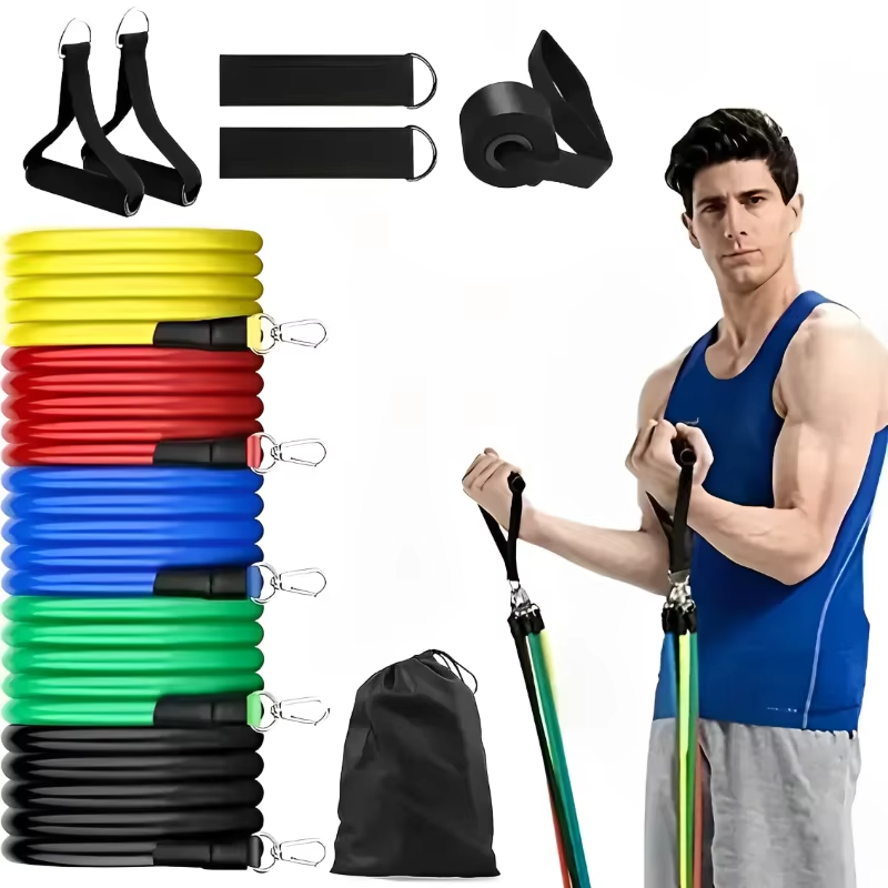 Kalsten | Complete Resistance Band Fitness Set with Handles and Ankle Straps