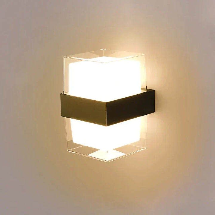 Modern LED Outdoor Wall Light – Waterproof Porch and Balcony Wall Lamp for Home Garden, IP55 Rated | Kalsten