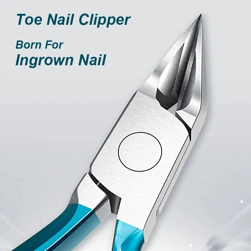 Skanto | MediVera | Ingrown & Thick Toenail Clippers | Professional Stainless Steel Nail Cutter | Precision Pliers for Foot Care & Podiatry