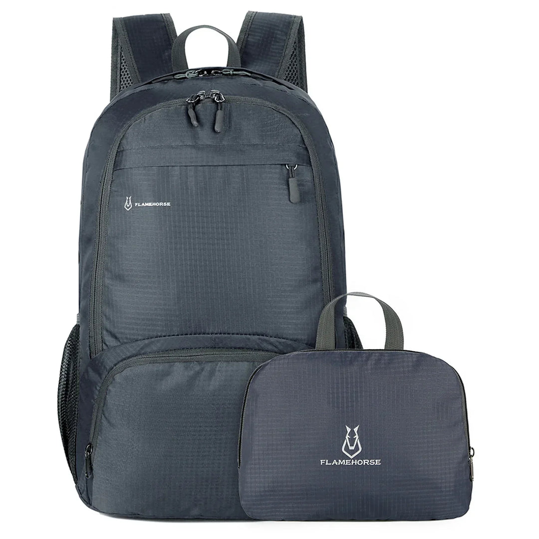 Kalsten | TrekVita Foldable Backpack | Ultralight & Waterproof | 31×14×47 cm | Outdoor & Travel Backpack for Men & Women