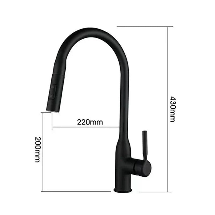 Kalsten | Stainless Steel Kitchen Faucet with Pull-Out Sprayer