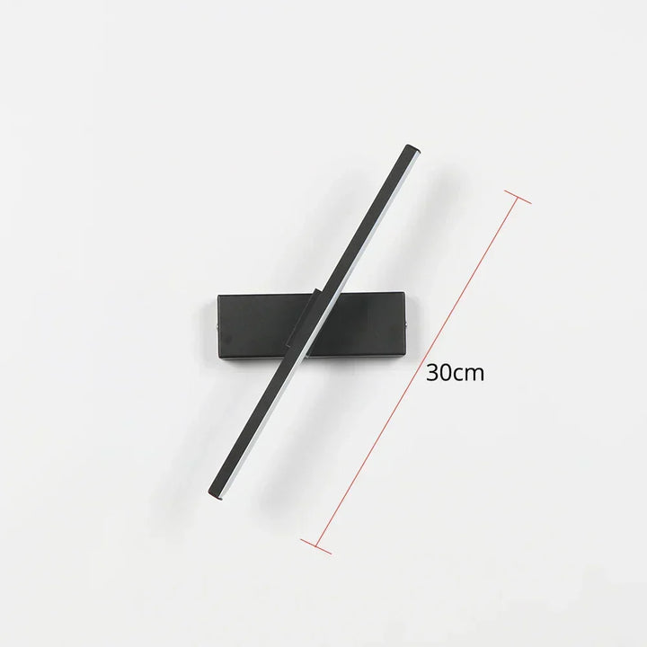 Kalsten | Modern rotating bedroom bedside wall lamp - Adjustable LED wall lamp socket