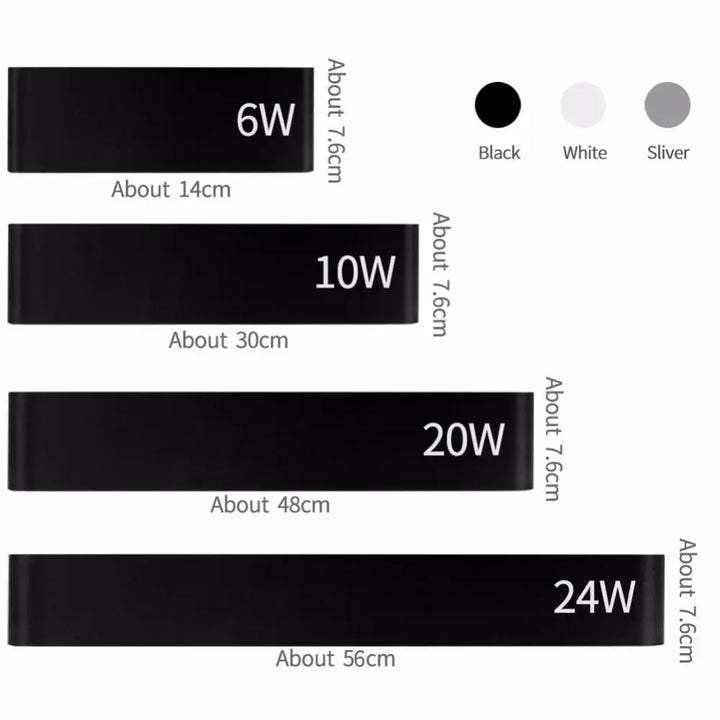 Dimmable LED Wall Sconce Light - Modern Wall Lamp for Living Room Bedroom | Kalsten