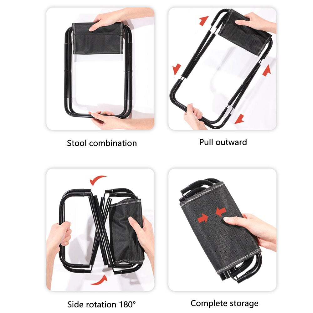 Foldable Smart Rest Mini Hiking Stool | Kalsten