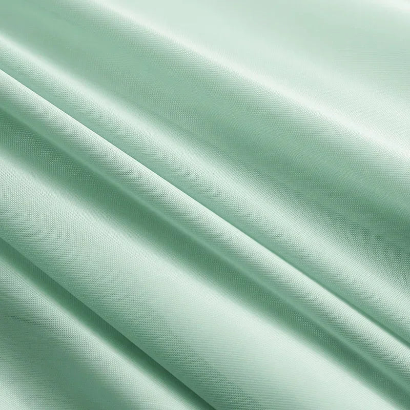 Air Condition Summer Comforter — Pure Color Ice Silk Cooling Blanket, Lightweight & Smooth Twin/King Size Quilt | Kalsten