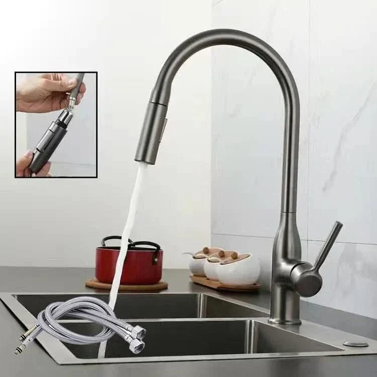 Kalsten | Stainless Steel Kitchen Faucet with Pull-Out Sprayer