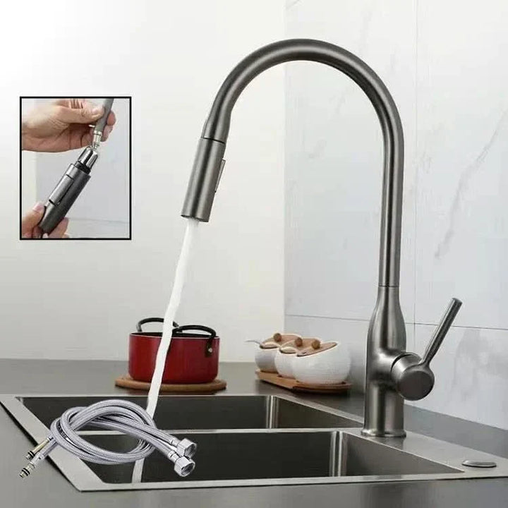 Kalsten | Stainless Steel Kitchen Faucet with Pull-Out Sprayer