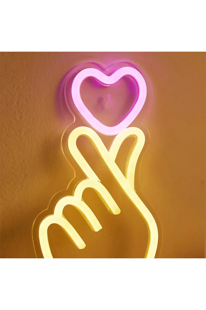 Hand Heart LED Neon | Kalsten