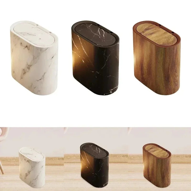 Nordic Marble Design Trash Can Kalsten