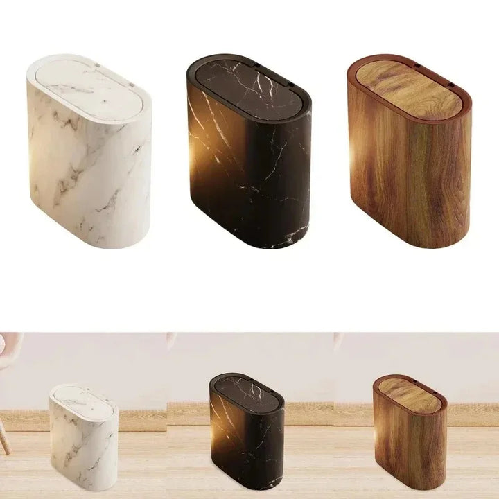 Nordic Marble Design Trash Can Kalsten