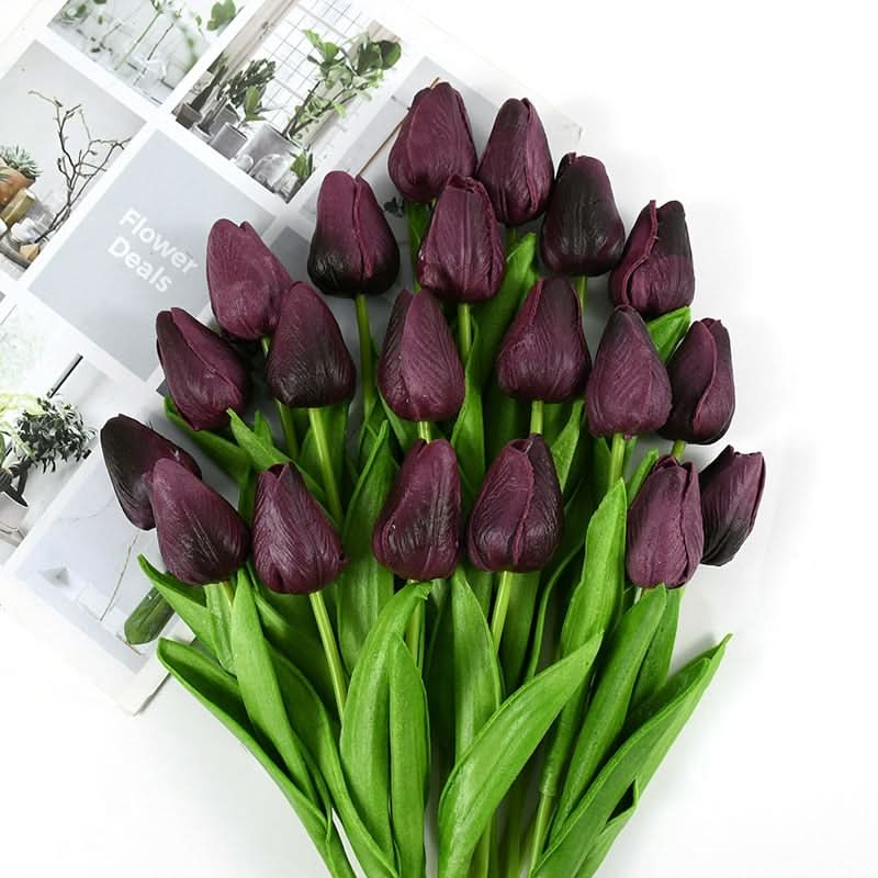 Kalsten | Artificial Tulip Bouquet with Realistic Lifelike Flowers