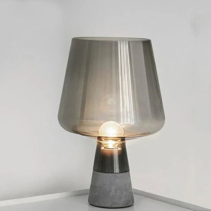 NordicCement Table Lamp – Minimalist Design with Concrete Base Kalsten