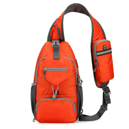 Skanto | SecurePack | Anti-Theft Waterproof Multi-Pocket Shoulder Backpack – Lightweight Crossbody Travel Bag