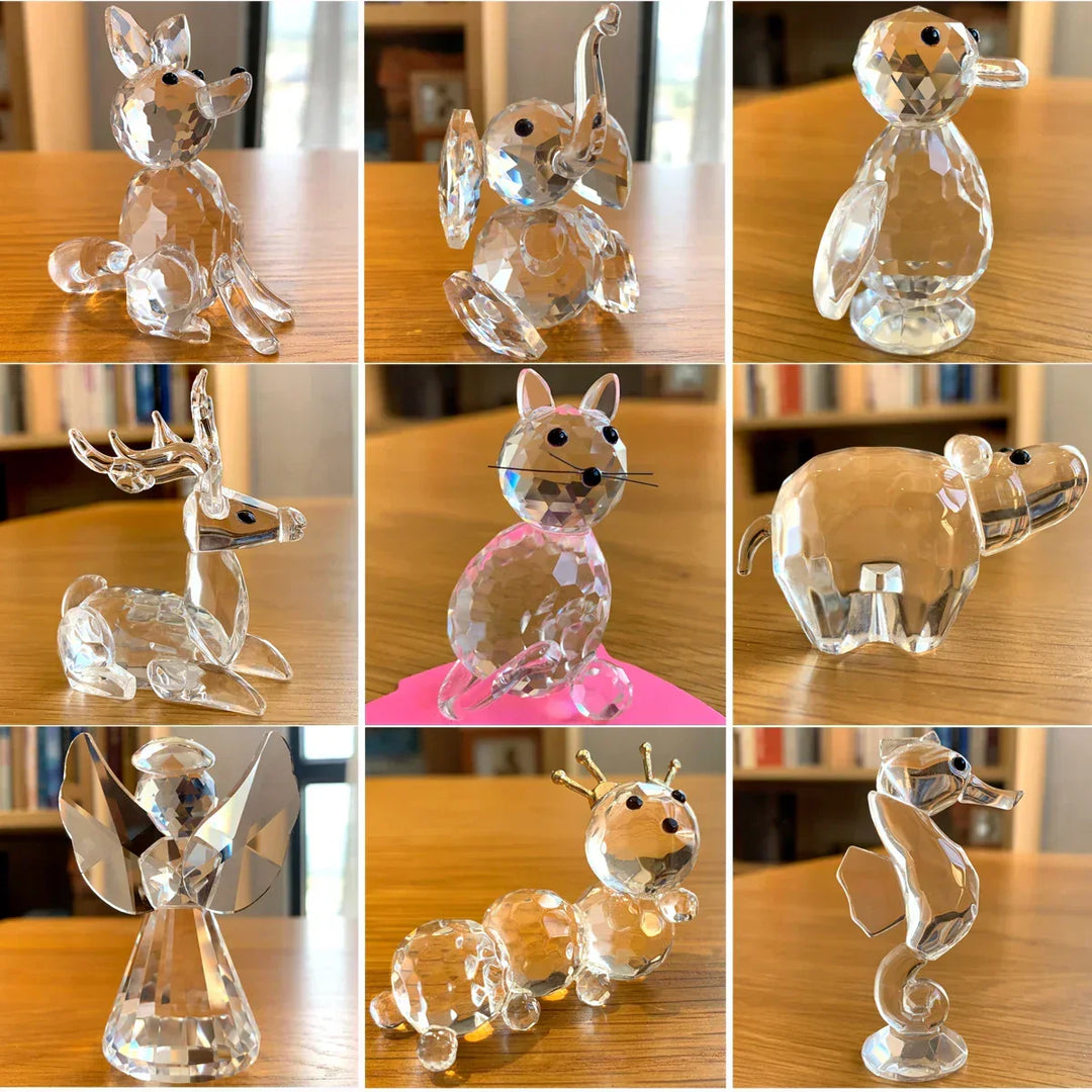 Kalsten | Super cute animal crystal ball figures