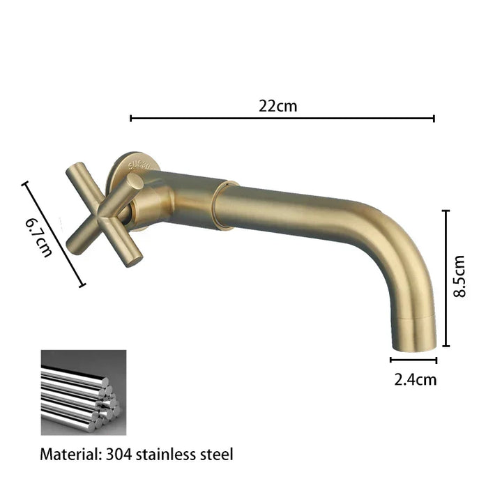 Luxury Wall Faucet with Waterfall Design for Bathroom Renovation Kalsten