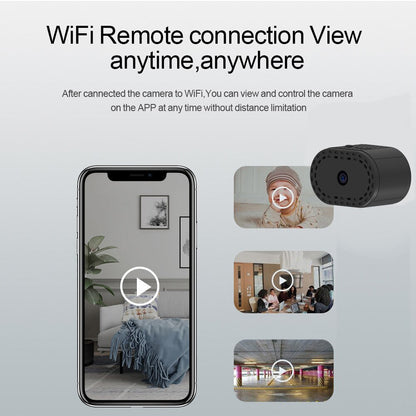 Skanto | Magnetic Day Night Mini Wireless Camera IP Recorder