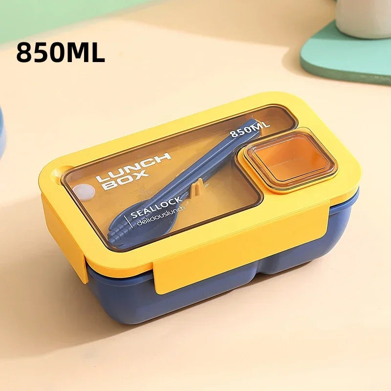 Bento Lunchbox for on the go with cutlery | Kalsten