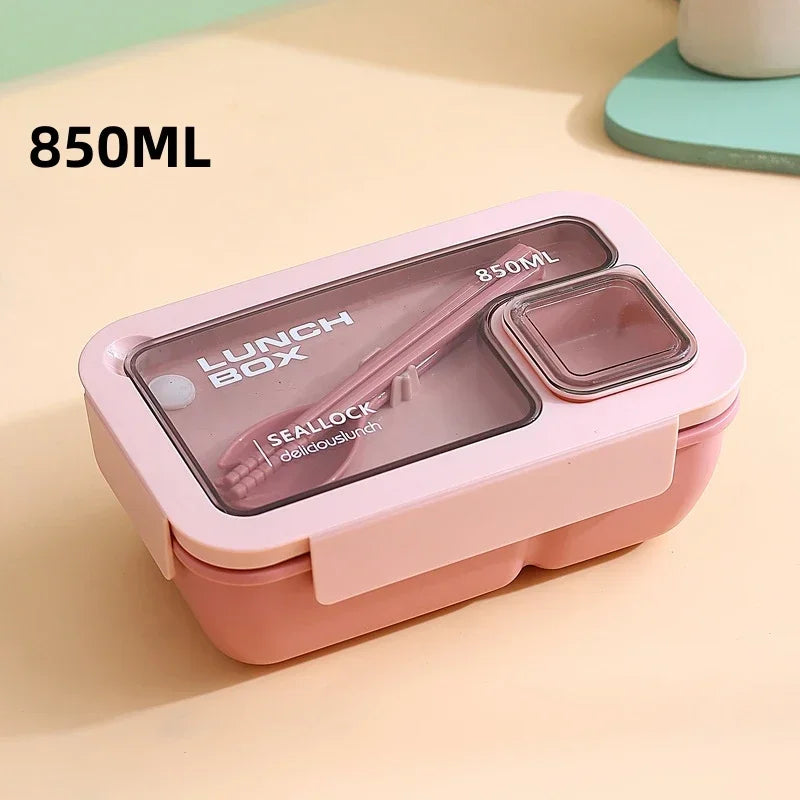 Bento Lunchbox for on the go with cutlery | Kalsten