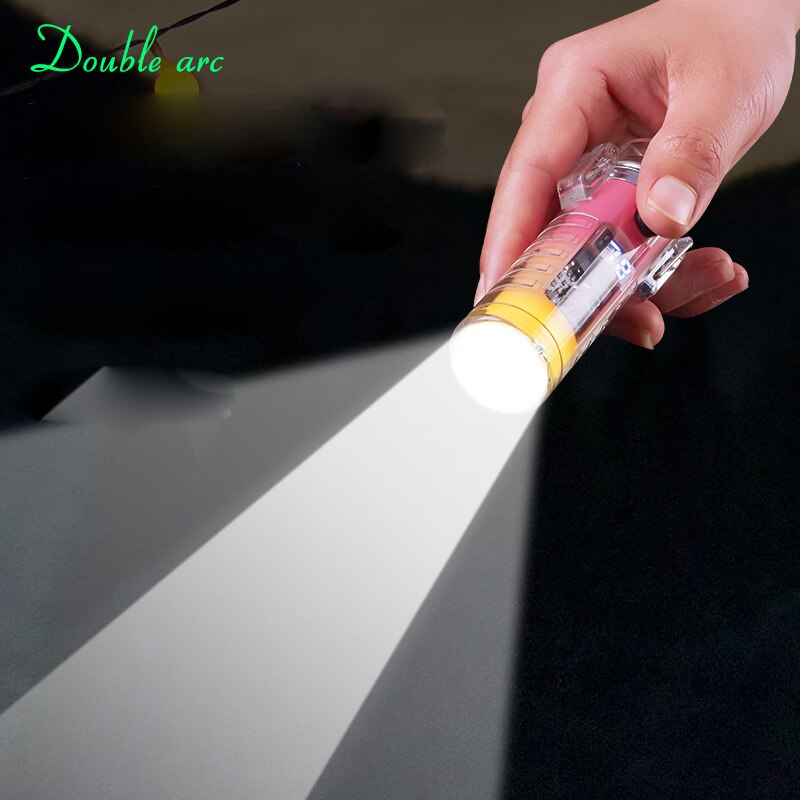 Windproof Double Arc Transparent Flashlight Lighter | Kalsten