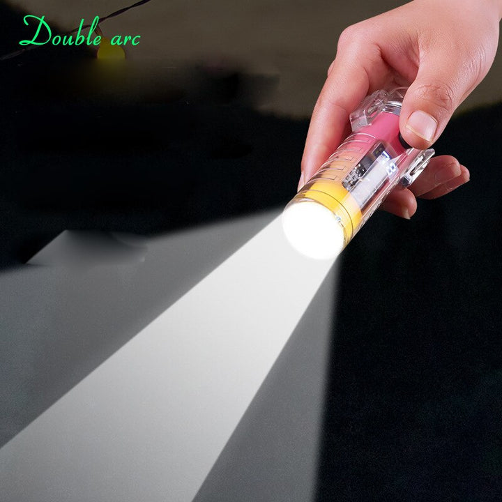 Windproof Double Arc Transparent Flashlight Lighter | Kalsten