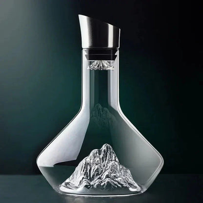1500ml Iceberg Decanter Creative Lead-Free Crystal Material Luxury High-Quality Household Red Wine Decanter Wine Jug