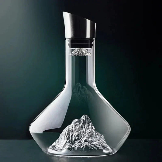 1500ml Iceberg Decanter Creative Lead-Free Crystal Material Luxury High-Quality Household Red Wine Decanter Wine Jug