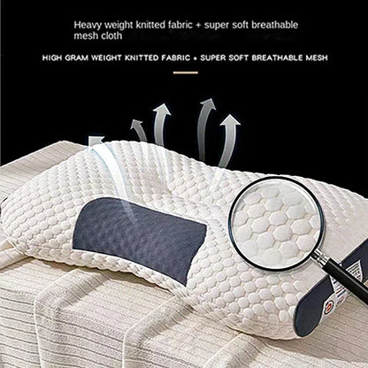 BowLift | Orthopedic neck pillow with reverse traction for a patient, 48 x 74 cm