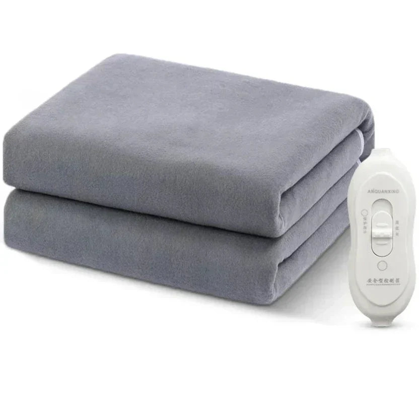 Electric heating blanket with thermostat control 220V - Intelligent temperature control for even heat and comfort on cold days | Kalsten