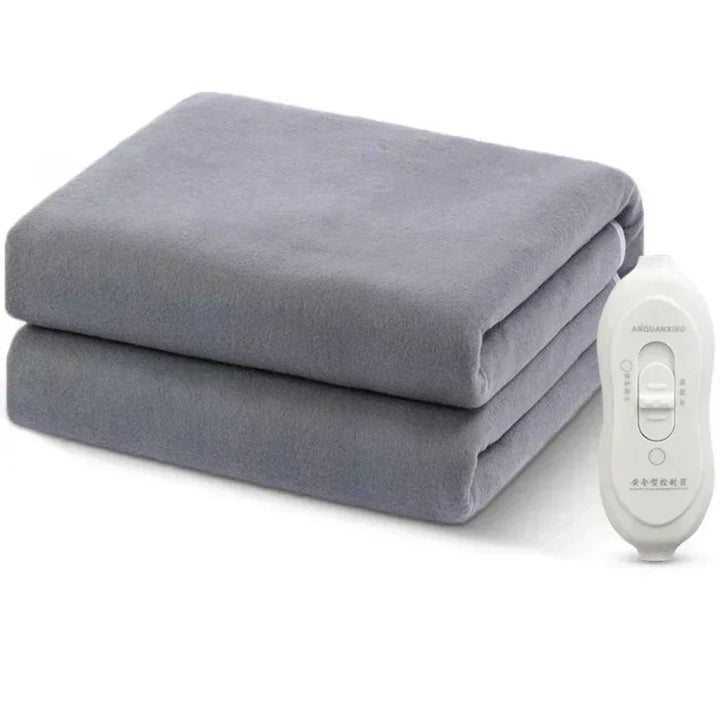Electric heating blanket with thermostat control 220V - Intelligent temperature control for even heat and comfort on cold days | Kalsten