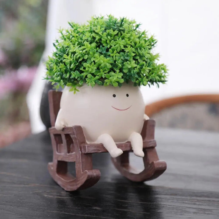Rocking chair succulent pot | Kalsten