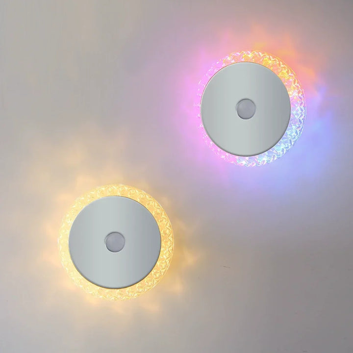 Smart Rechargeable Motion-Sensing Wall Lamp Hotel Bedside Ambient Night Light No-Drill Wall Light