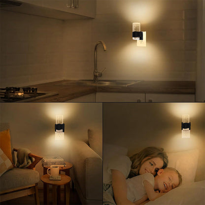LED Sensor Night Light Stepless Dimming Corridor Wall Light