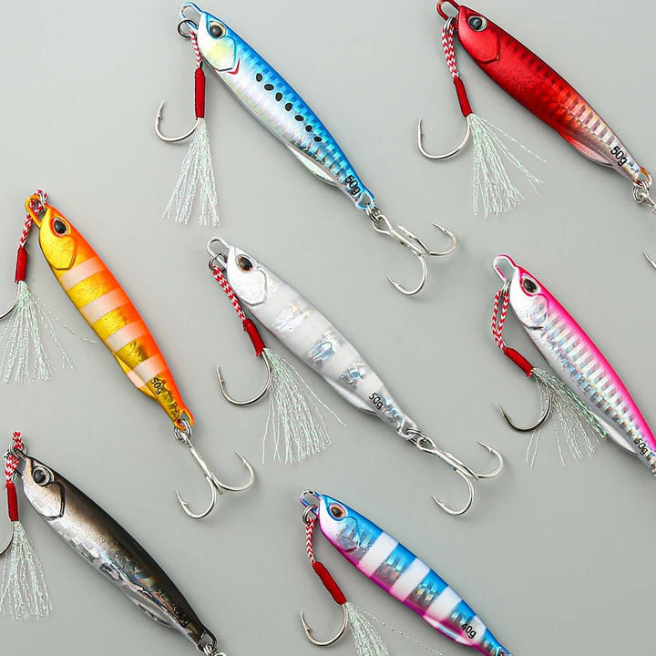 Jig blade metal jig spoon for sea bass | Kalsten