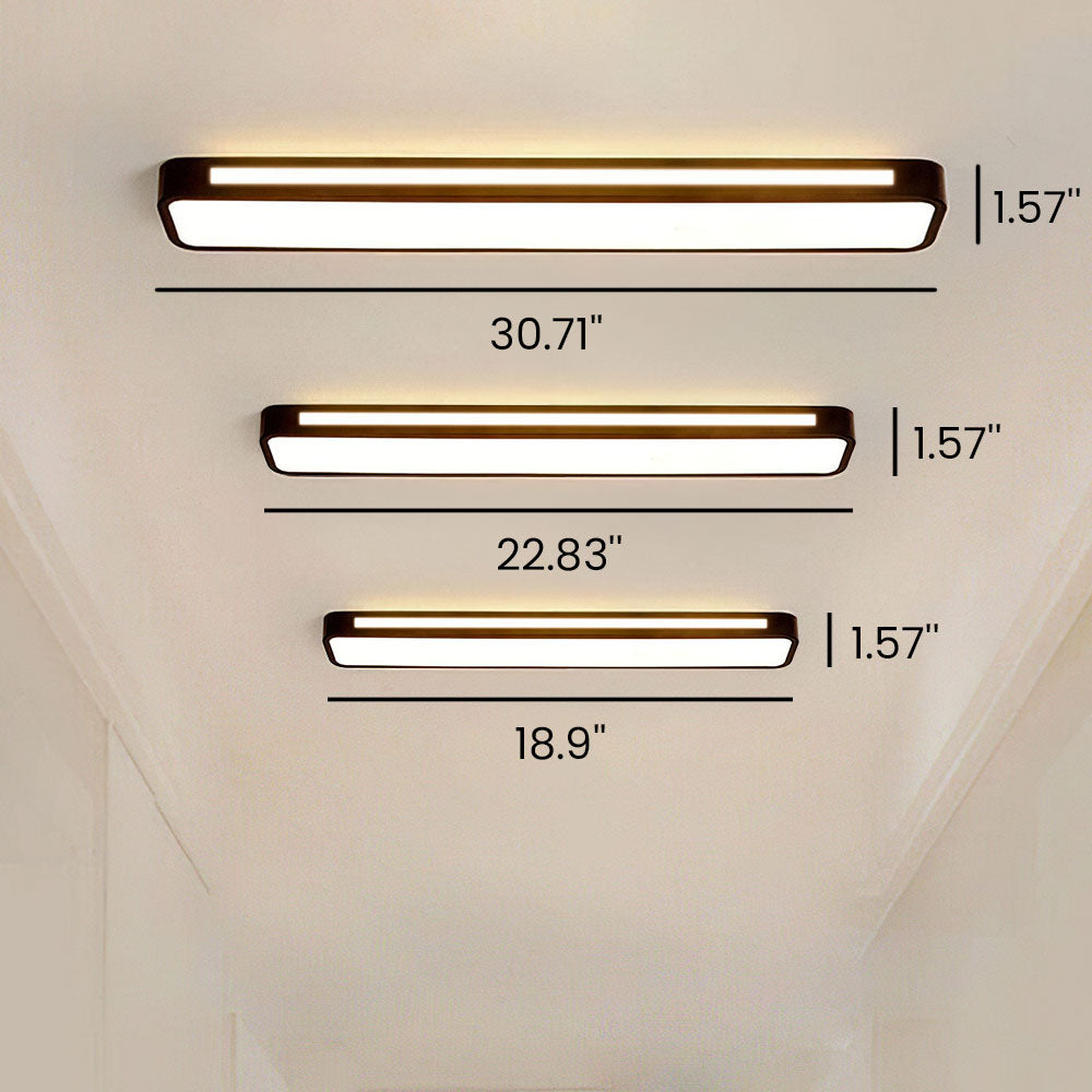 Kalsten | Minimalist LED Ceiling Lamp made of Iron and Acrylic
