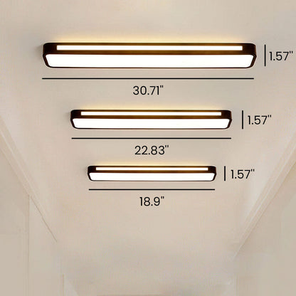 Skanto | Minimalist LED Ceiling Lamp Made of Iron and Acrylic