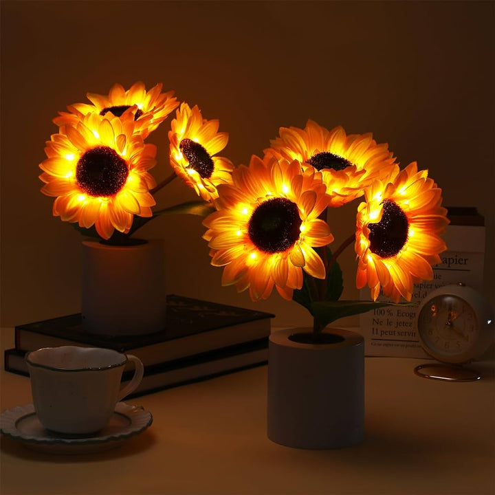 Sunflower LED Table Lamp – Decorative Light