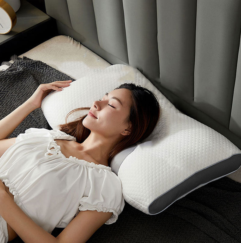 Kalsten | Hybrid Pillow for Back and Side Sleepers - Neck and Shoulder Support Pillow