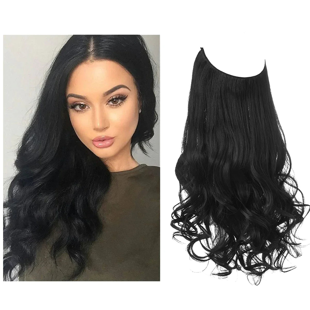 SecretHair | Premium Human Hair Extensions | 100% REMY Quality | Seamless Volume & Length | Natural Shine | Heat-Resistant & Durable