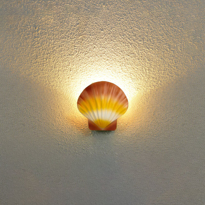 Outdoor Creative Shell Design Aluminum LED Waterproof Wall Sconce Lamp | Kalsten