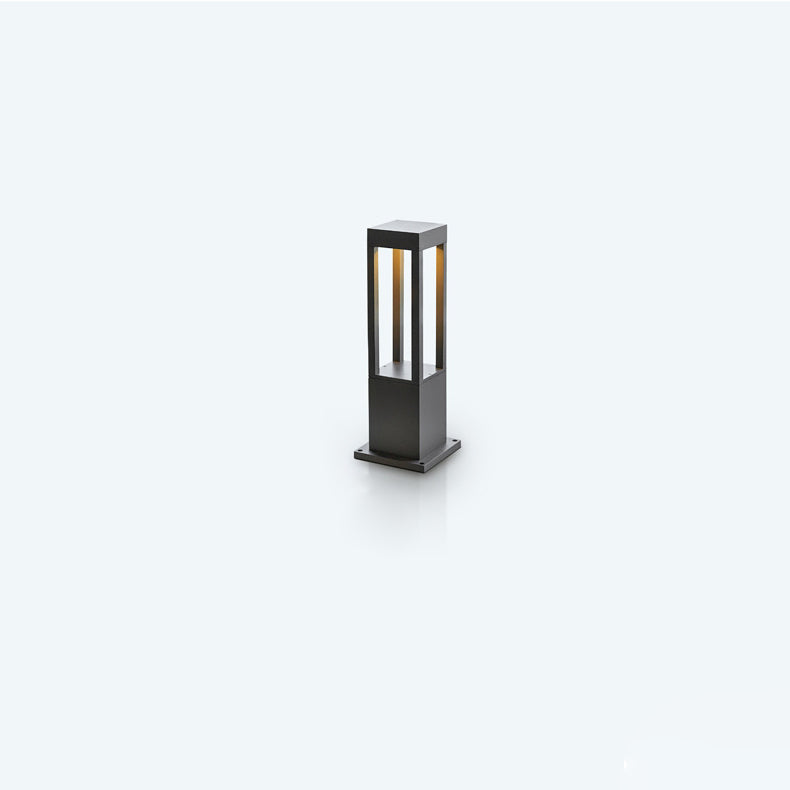 Modern Minimalist Waterproof Cylinder Square Aluminum LED Landscape Light For Garden | Kalsten
