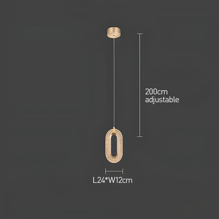 Nordic Modern Zinc Alloy LED Pendant Light For Living Room | Kalsten
