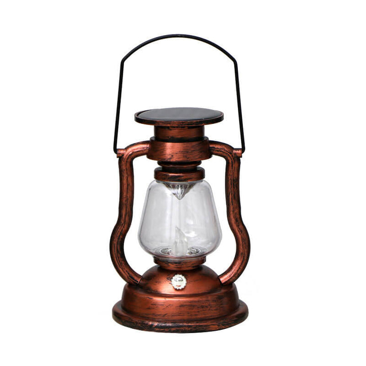 Solar Retro Kerosene Lamp Horse Lamp LED Outdoor Garden Patio Decoration Portable Flame Candle Light | Kalsten