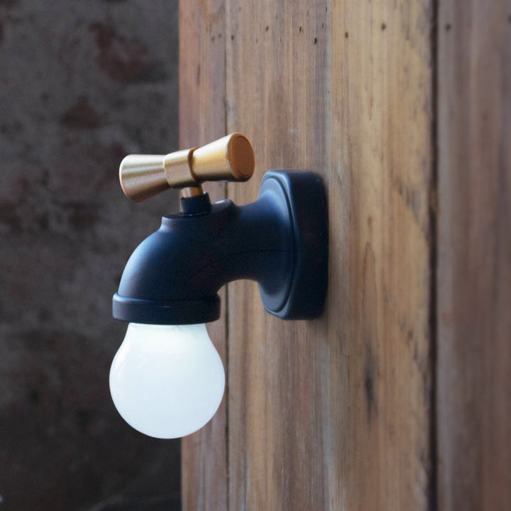 Modern creative faucet ABS PC USB LED night light wall lamp | Kalsten