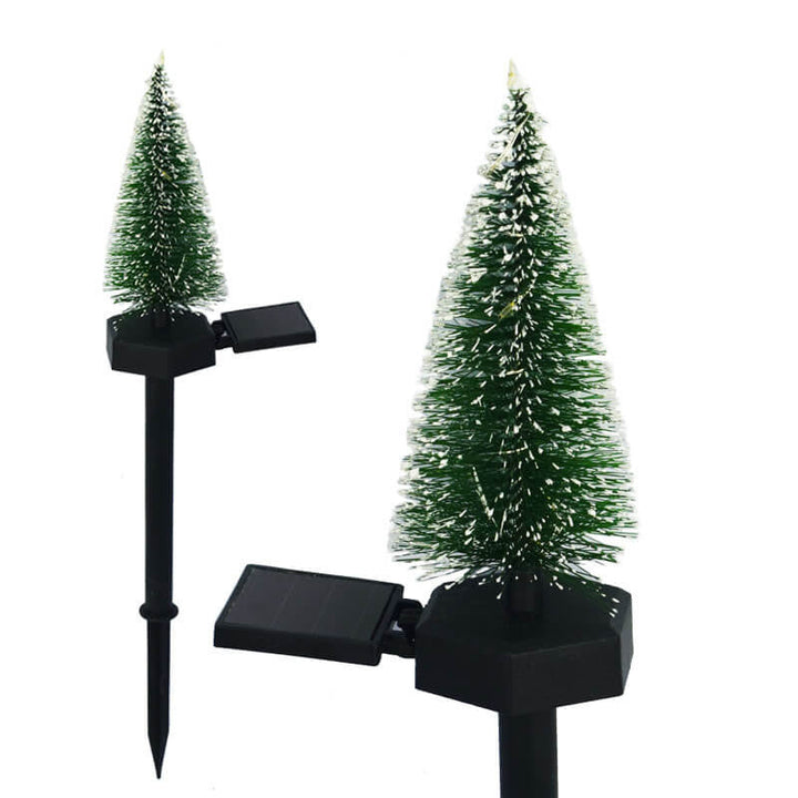 Modern Solar Christmas Tree Ground Insert Lawn Decoration Landscape Light | Kalsten