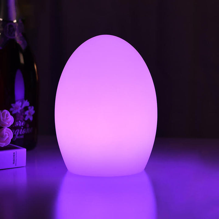 RGB ABS Egg-shaped LED Decorative Table Lamp | Kalsten