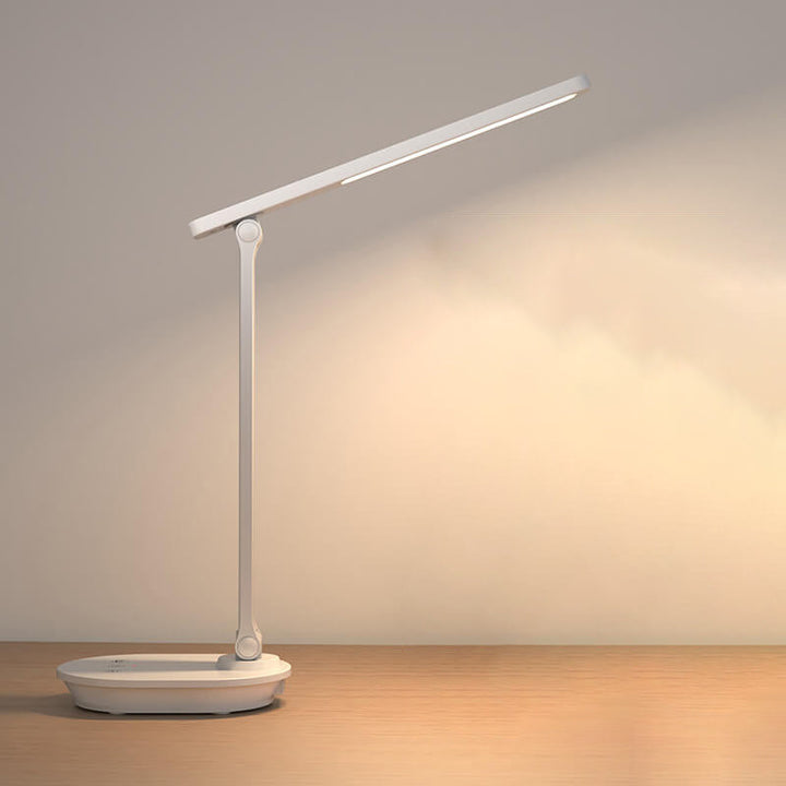 Modern double foldable eye care wireless rechargeable LED desk lamp | Kalsten