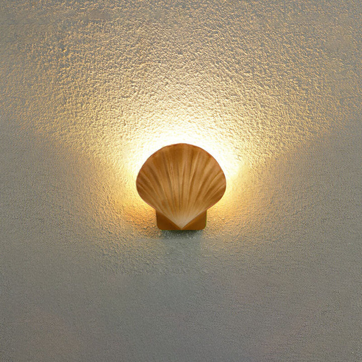 Outdoor Creative Shell Design Aluminum LED Waterproof Wall Sconce Lamp | Kalsten